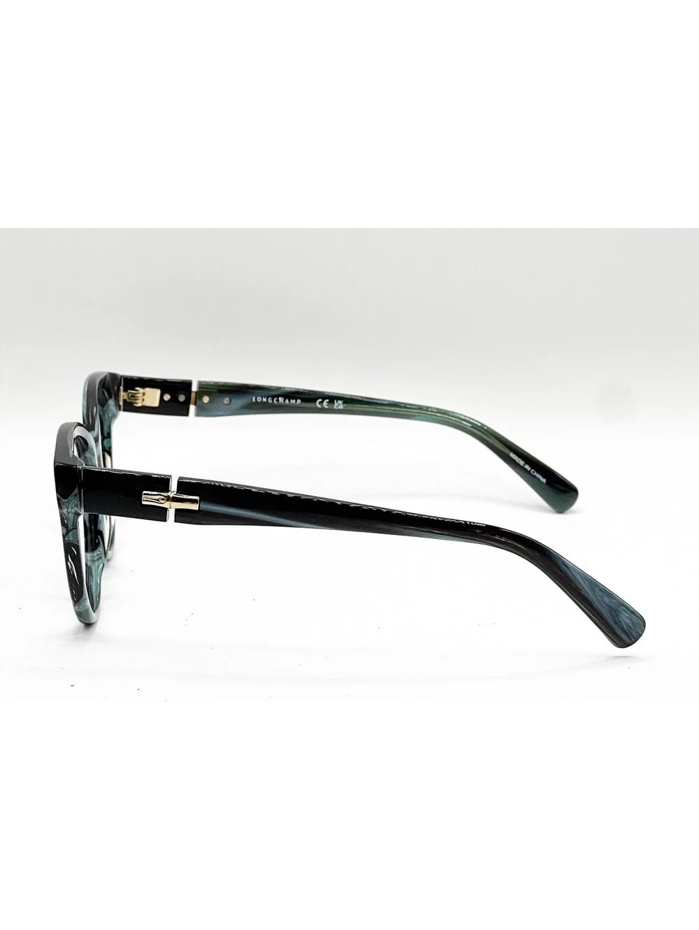 Longchamp LO2698 426 Petrol Horn Full Rim Authentic Eyeglass Frames 53-16